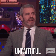 Unfaithful Andy Cohen GIF - Unfaithful Andy Cohen Watch What Happens Live GIFs