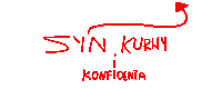 a red arrow points to the word syn kurny i konfidenta
