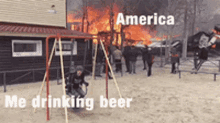 Fire America GIF - Fire America Beer GIFs