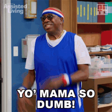 Yo Mama So Dumb Vinny GIF - Yo Mama So Dumb Vinny Assisted Living GIFs