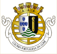 a coat of arms for colonia portuguesa da guinee