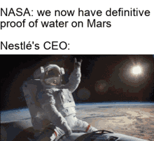 nestle water in mars