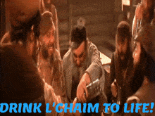 Lchaim To Life GIF - Lchaim To Life Toast GIFs