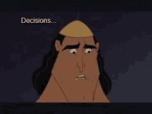 Kronk'S Decision Process - Decisions GIF - Decisions Kronk Emperors New Groove GIFs