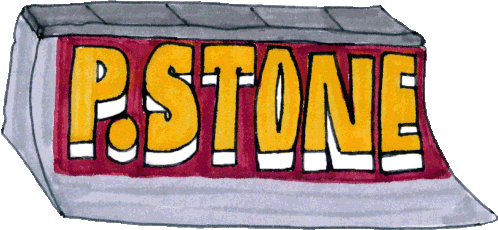 Pstone Skate Sticker - Pstone Skate Skatelife Stickers