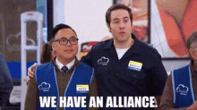 Superstore Marcus GIF - Superstore Marcus We Have An Alliance GIFs