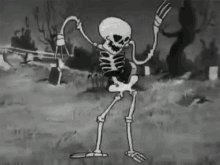 Batonthebat Dancing GIF - Batonthebat Dancing Skeleton GIFs