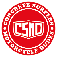 Csmd Concrete Surfer Sticker - Csmd Concrete Surfer Concrete Surfers Stickers