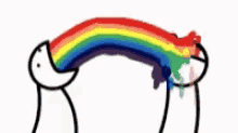 Rainbow Puking GIF - Rainbow Puking Puke Rainbow GIFs