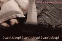 Canot Sleep Insominia GIF