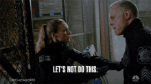 Lets Not Do This Hank Voight GIF - Lets Not Do This Hank Voight Hailey Upton GIFs