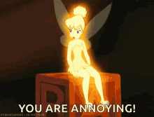 Tinker Bell Nope GIF