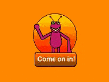 Bugbo Come On In GIF - Bugbo Come On In Silly GIFs