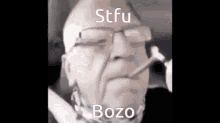 Stfu Old Man Bozo Smoking GIF - Stfu Old Man Bozo Smoking GIFs