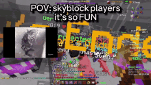 Skyblock Players GIF - Skyblock Players GIFs