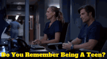 Greys Anatomy Atticus Lincoln GIF - Greys Anatomy Atticus Lincoln Do You Remember Being A Teen GIFs