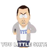 You Little Shit Adam Sandler Sticker - You Little Shit Adam Sandler South Park Stickers