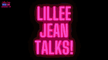 Lillee Jean Lillee Jean Talks Live GIF - Lillee Jean Lillee Jean Talks Live Ljt GIFs