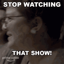 Stop Watching That Show Laura Noury GIF - Stop Watching That Show Laura Noury Always Jane GIFs