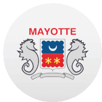 Mayotte Flags Sticker