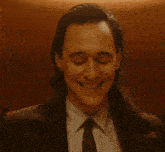 Loki Blushing GIF - Loki Blushing Smiling GIFs