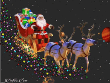 Happy Merry Christmas GIF - Happy Merry Christmas Santa Claus GIFs