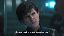 Are You Stuck In A Time Loop Right Now Jett Reno GIF - Are You Stuck In A Time Loop Right Now Jett Reno Star Trek Discovery GIFs