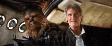 Star Wars Reunion - Reunion GIF - Star Wars Han Solo Chewbacca GIFs