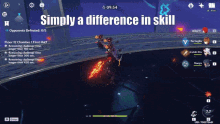 skill skill issue simply a difference in skill genshin genshin skill