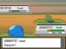 Wobbuffet Used Copycat GIF - Copycat Wobbuffett Pokemon GIFs