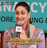 Baawrin Cyfore,Ing 8and That'S Why I Will Alwaysbe A Happy Person..Gif GIF - Baawrin Cyfore Ing 8and That'S Why I Will Alwaysbe A Happy Person. Kareena Kapoor GIFs
