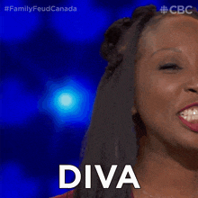 Diva Family Feud Canada GIF - Diva Family Feud Canada She Is The Queen GIFs