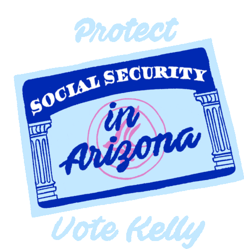 Arizona Election Mark Kelly Sticker - Arizona Election Mark Kelly Az Stickers