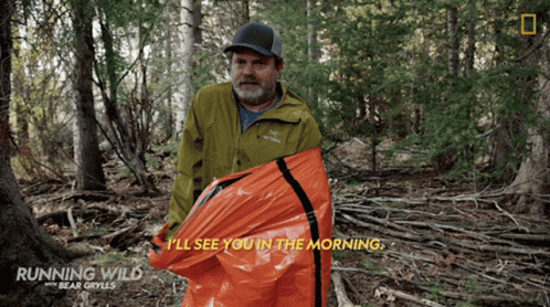 Ill See You In The Morning Rainn Wilson GIF - Ill See You In The Morning Rainn Wilson Running Wild GIFs