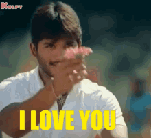 I Love You Allu Arjun GIF - I Love You Allu Arjun Gif GIFs