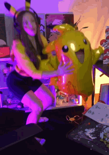 Pikachu Pokemon GIF - Pikachu Pokemon Squats GIFs