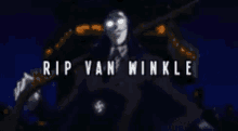 Rip Van Winkle Hellsing GIF - Rip Van Winkle Hellsing Pose GIFs