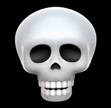 Skull Shocked GIF - Skull Shocked Meme GIFs