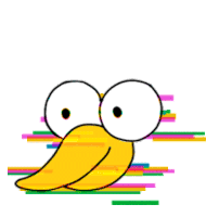Duck Bird Sticker