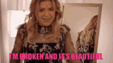 Kelly Clarkson Broken And Beautiful GIF - Kelly Clarkson Broken And Beautiful Ugly GIFs