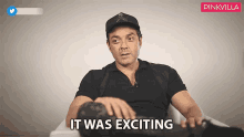 It Was Exciting Bobby Deol GIF - It Was Exciting Bobby Deol Pinkvilla GIFs