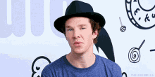 Hat Benedict Cumberbatch GIF - Hat Benedict Cumberbatch Laugh GIFs