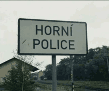 police sign horni miro horny