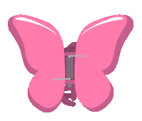 Butterfly Butterfly Clip Sticker