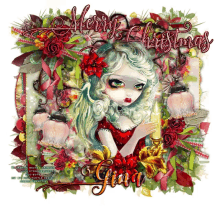 Gina101 Merry Christmas GIF - Gina101 Merry Christmas Glittery GIFs