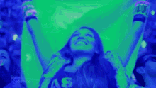 Put Your Hands Up In The Air Happy GIF - Put Your Hands Up In The Air Happy Smile GIFs