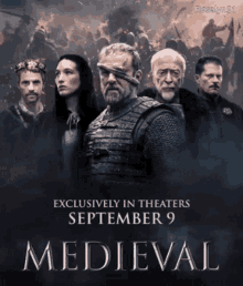 Matthew Goode Medieval Movie2022 GIF - Matthew Goode Medieval Movie2022 Michael Caine GIFs