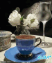 Buenos Dias Cafe Azul Paisaje Flowers GIF - Buenos Dias Cafe Azul Paisaje Flowers Coffee GIFs