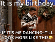 It Is My Birthday Carlton GIF - It Is My Birthday Carlton Dance GIFs