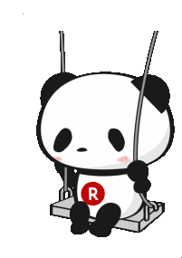 Tantran Swing Sticker - Tantran Swing Panda Stickers
